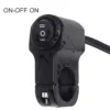 12V Motorcycle Handlebar 3 Way Switch 7/8" ON-OFF-ON Headlight Fog Light Switch
