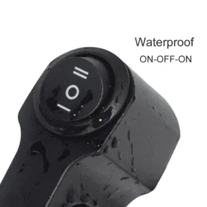 12V Motorcycle Handlebar 3 Way Switch 7/8" ON-OFF-ON Headlight Fog Light Switch