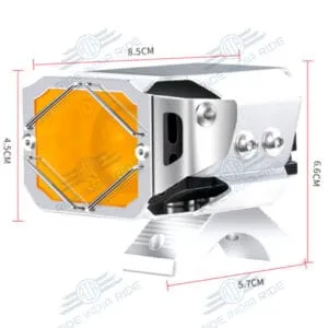 SSC hjg Transformer White/Yellow LED Fog Lights With Harness/Clamps