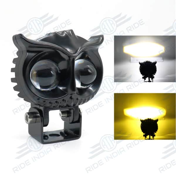 HJG Owl 40W LED Dual Color High/Low Yellow/White Fog Lights (2 Pc)