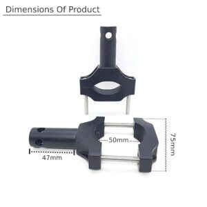 High-quality motorcycle wheel alignment tool with adjustable clamps and measurement markers, ideal for precise bike maintenance and repair.