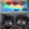 ARZR Mega Drive 60W Quad Shot Dual Lens/Dual Color High/Low Yellow/White LED Fog Lights (2 Pc)
