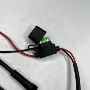LED indicator and wiring component for electric bike or scooter, used in motorized vehicle electrical systems.