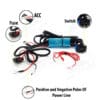 Fog Light Wiring Harness Kit + Fuse + Switch + Relay + Strobe Flasher For Dual Color White/Yellow Lights (Plug N Play) System