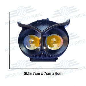 Owl Fog Lights 40W LED Dual Color High/Low Yellow/White + Flashing
