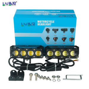 HJG Mega Drive 4 Lens Dual Color Yellow/White LED Fog Lights