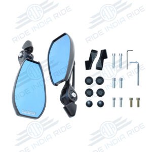 Tanax Napoleon Rearview Mirror Bar End + Regular Mount Anti-glare Universal