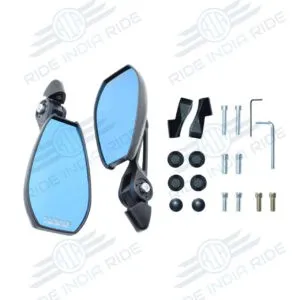 Tanax Napoleon Rearview Mirror Bar End + Regular Mount Anti-glare Universal