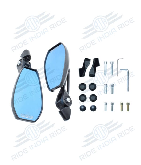 Tanax Napoleon Rearview Mirror Bar End + Regular Mount Anti-glare Universal