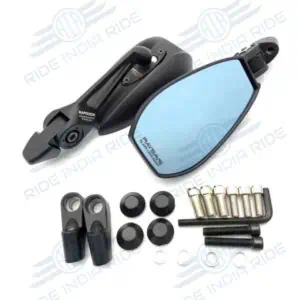 Tanax Napoleon Rearview Mirror Bar End + Regular Mount Anti-glare Universal