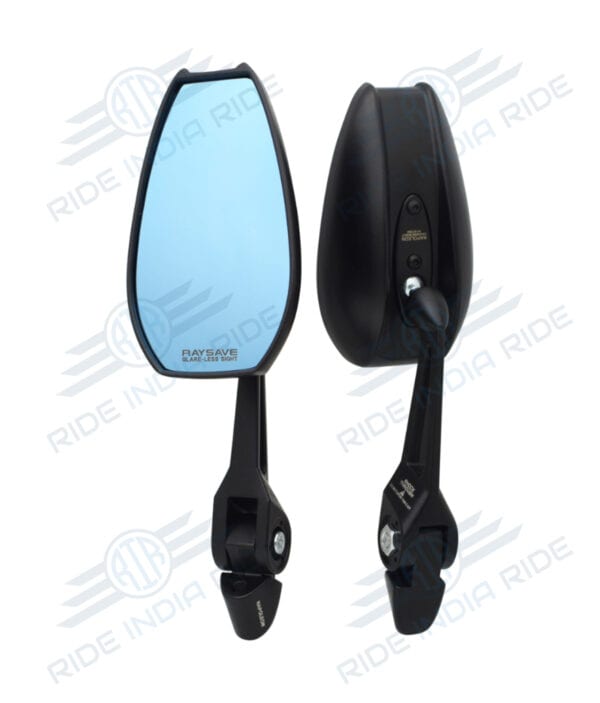 Tanax Napoleon Rearview Mirror Bar End + Regular Mount Anti-glare Universal