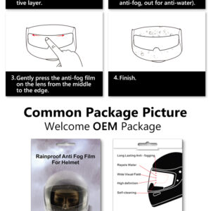 Universal Anti Fog Film For Helmet - Ride India Ride