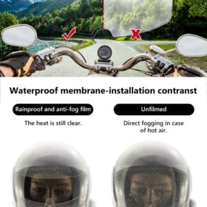 Universal Anti Fog Film For Helmet - Ride India Ride
