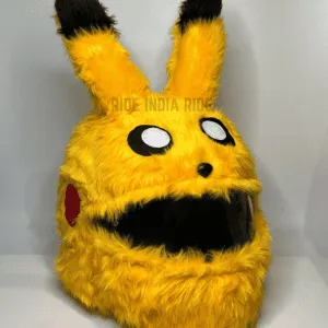 Pikachu Helmet Cover Funny Motorcycle Helmet Cover