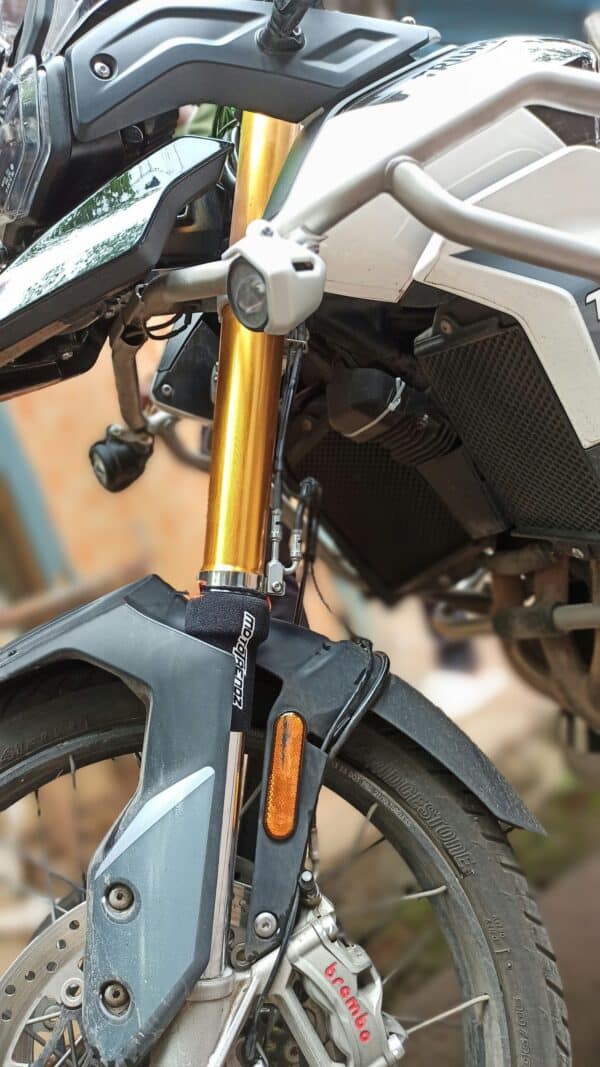 Mototrendz Fork Seal Covers Easy-fit Protectors for Extended Fork Life (3)