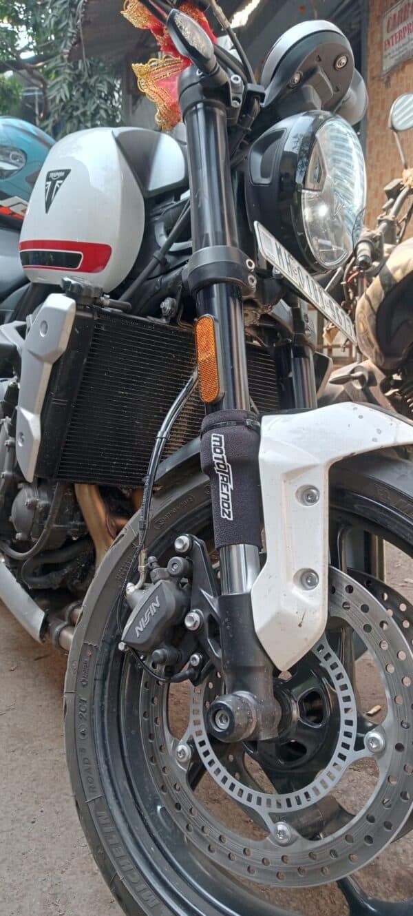 Mototrendz Fork Seal Covers Easy-fit Protectors for Extended Fork Life (3)
