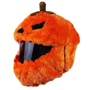Pumpkin Motorcycle Helmet Cover - Ride India Ride