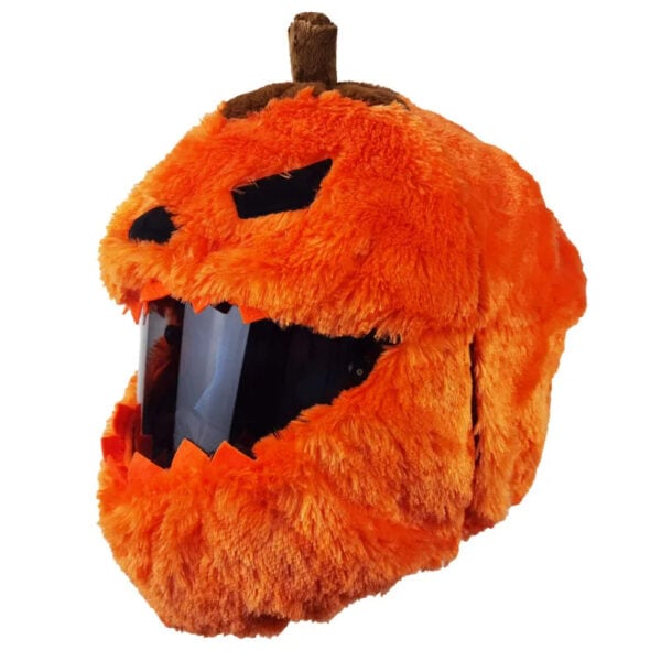 Pumpkin Motorcycle Helmet Cover - Ride India Ride