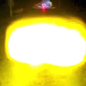 LIU HJG Waymaker Dual Colour Fog Light Version 4 with Red Devil Eye and Canbus Wiring (2Pcs) - Easy Installation for Cars and Motorcycles