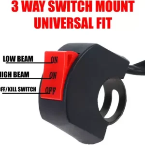 3 Way switch for dual beam Lights