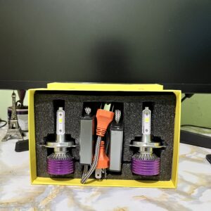 Alternative view of SSPEC'S 250W LED Headlight Bulb S4 - Super Bright 22000LM Car/Motorcycle Headlight 12V-80V