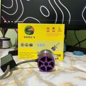 Alternative view of SSPEC'S 200W LED Headlight Bulb S4 - Super Bright 22000LM Car/Motorcycle Headlight 12V-80V