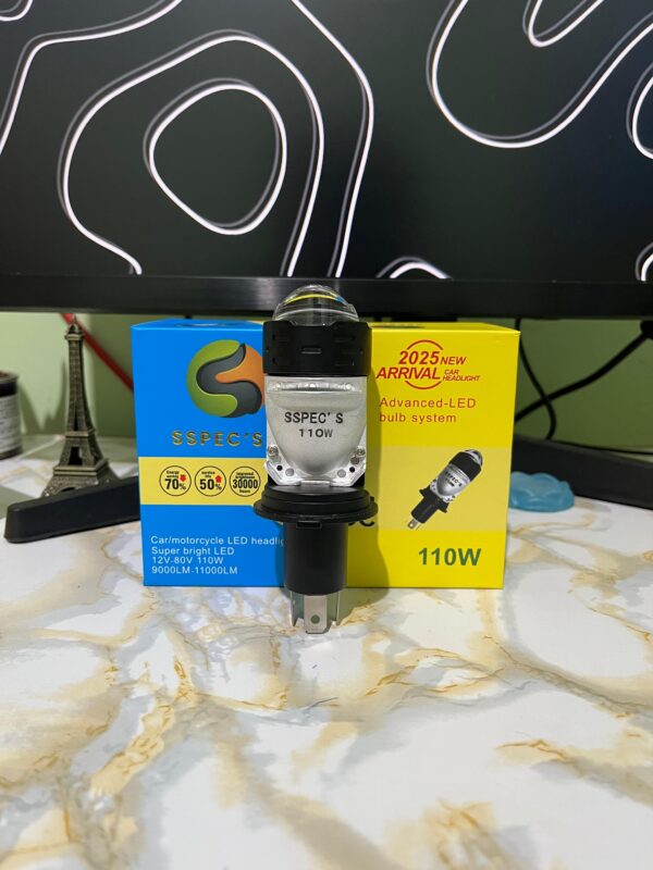 SSPEC'S Projector 110W AC-DC LED Headlight Bulb - Advanced System 11000LM Car/Motorcycle 12V-80V - Image 3