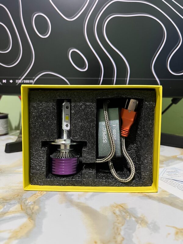 SSPEC'S 200W LED Headlight Bulb S4 - Super Bright 22000LM Car/Motorcycle Headlight 12V-80V - Image 3