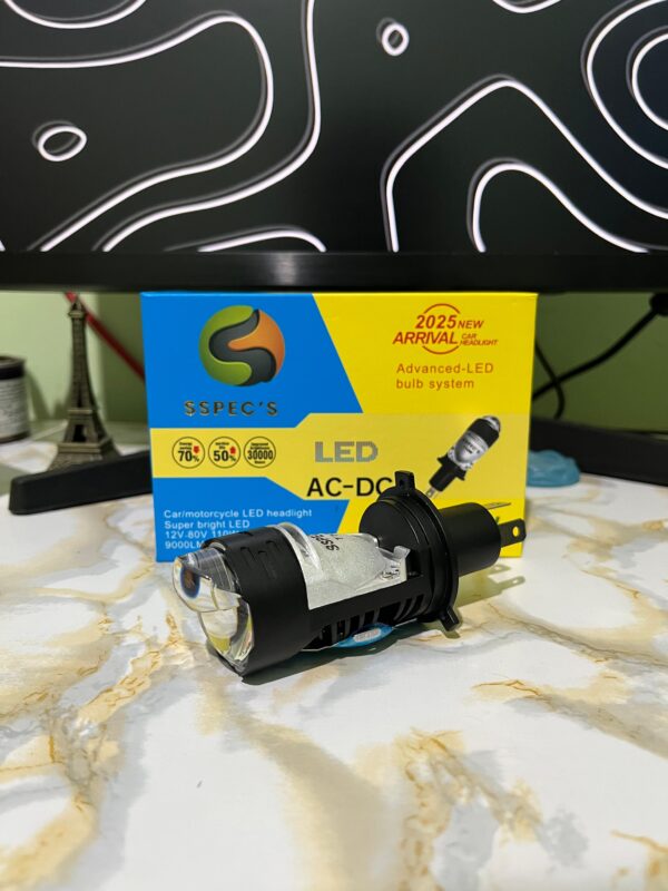 SSPEC'S Projector 110W AC-DC LED Headlight Bulb - Advanced System 11000LM Car/Motorcycle 12V-80V