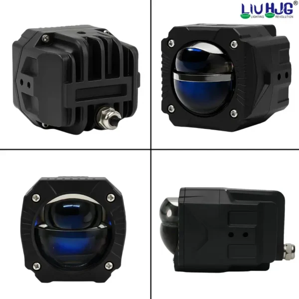 LIU HJG Gorilla LED Fog Light – 3 Color Mode, 120W, Super Bright (Pack of 2) - Image 3