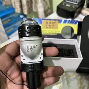 CYT 120W H4 LED Projector Headlight Bulb Universal (With Red DRL)