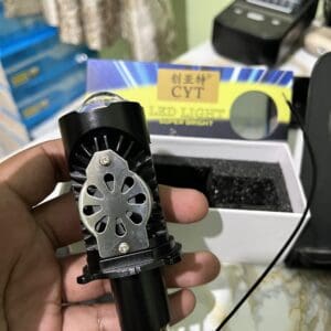 CYT 120W H4 LED Projector Headlight Bulb Universal (With Red DRL)