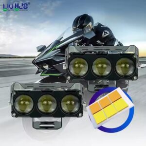 High-performance motorcycle headlights and LED light bars for enhanced visibility and safety during night rides. Perfect for motorcycle riders seeking reliable lighting solutions for their bikes.