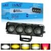High-powered LED motorcycle headlight with adjustable beams, waterproof design, and durable aluminum housing for optimal visibility and safety on the road. Suitable for all motorcycle models.
