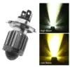 High-quality motorcycle LED headlight bulb with high and low beam options for enhanced visibility and safety during night rides in India.