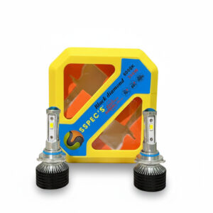 SSpecs Black Diamond 350W LED Headlight Bulb | 6000K White Light | Super Bright | 9005 (HB3) Socket | Car & Motorcycle (6 Months Warranty)
